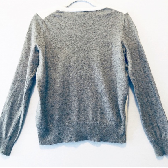 J. Crew Fitted Cashmere Blend Crew Neck Sweater - Picture 7 of 8